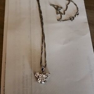 Disney Sterling Silver .925 Stamped MICKEY MOUSE Necklace
